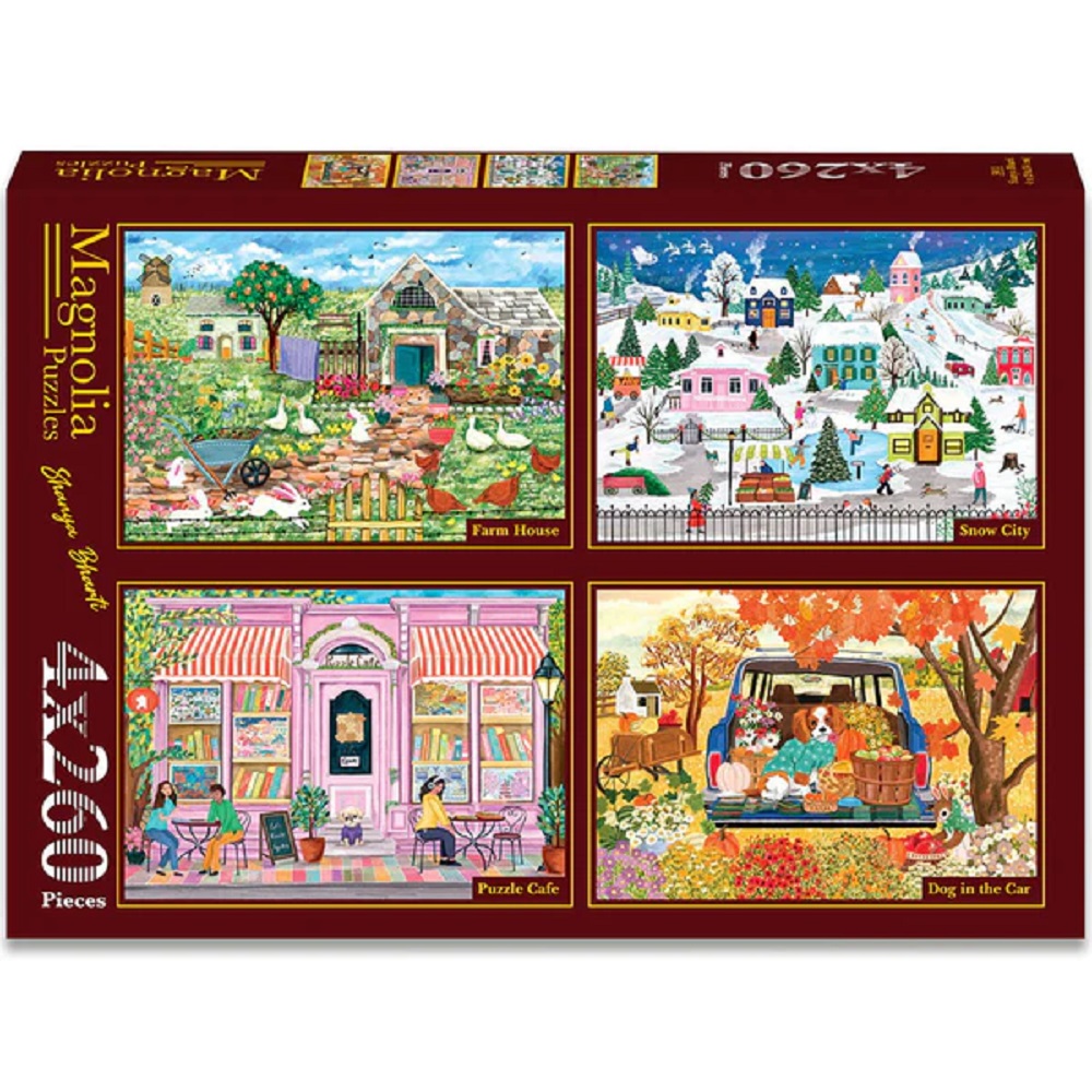4 x 260 Pieces Shanya Bharti