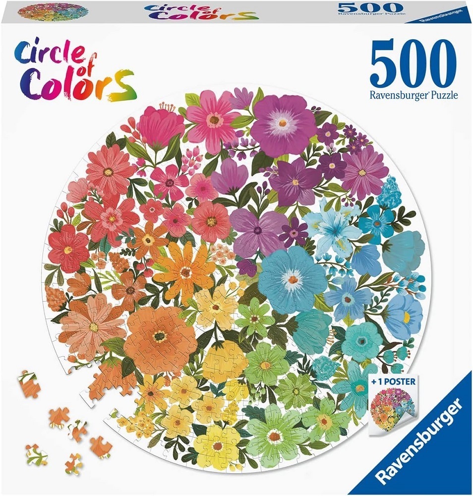 Circle Of Colours - Flowers