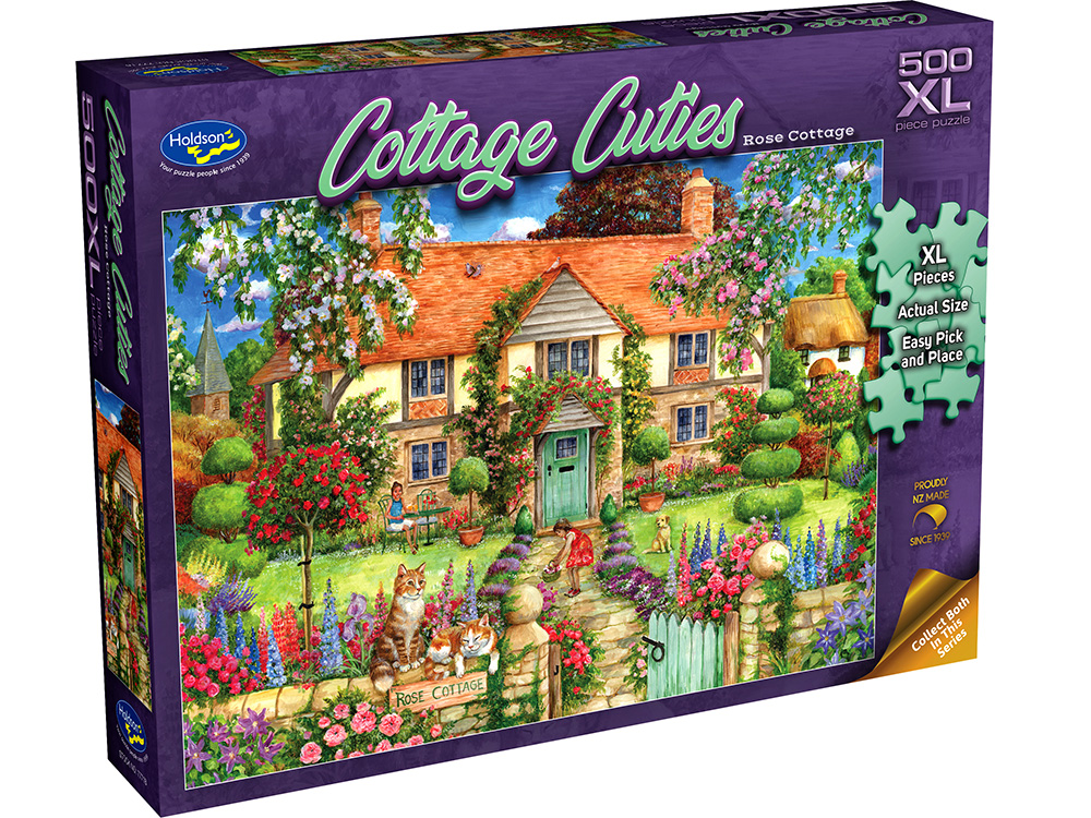 500XL Cottage Cuties - Rose Cottage