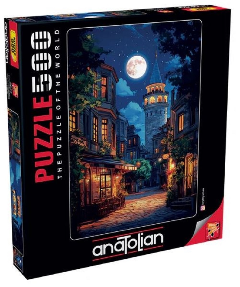 Galata At Full Moon