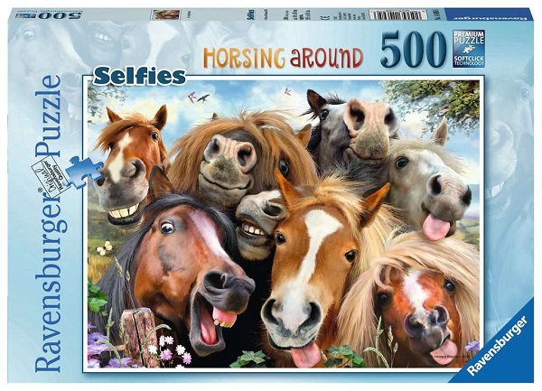 Selfies Horsing Around