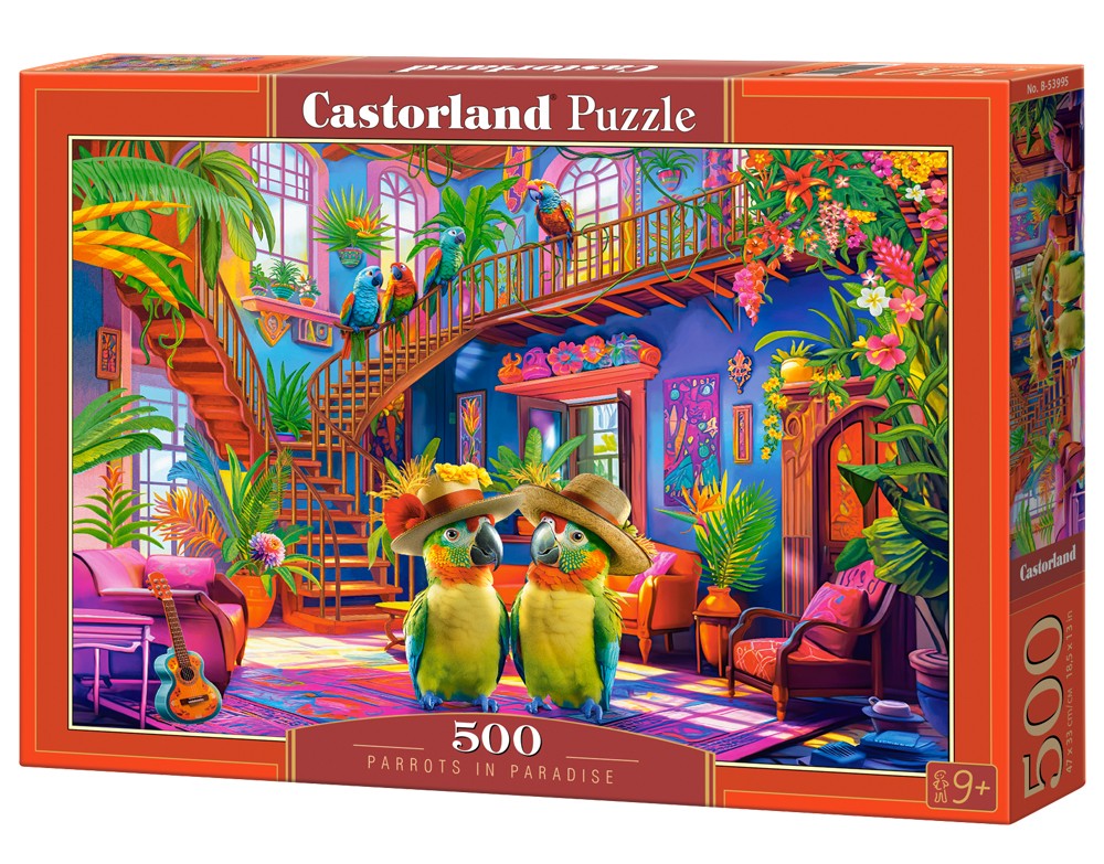 Parrots In Paradise 