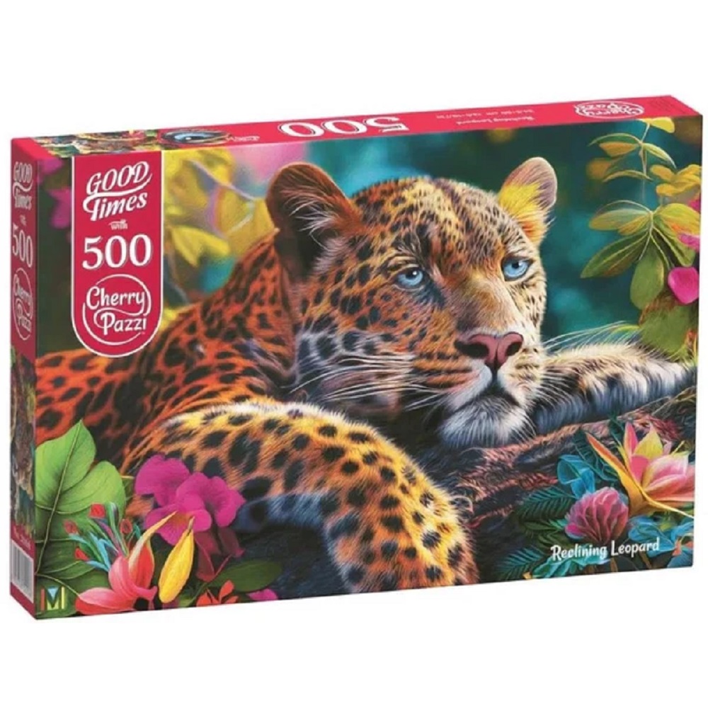 Reclining Leopard