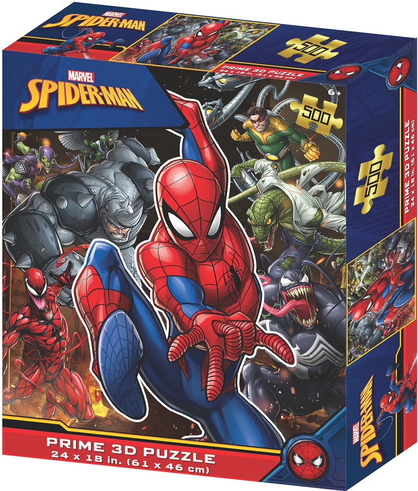 3D Lenticular Puzzle - Spiderman
