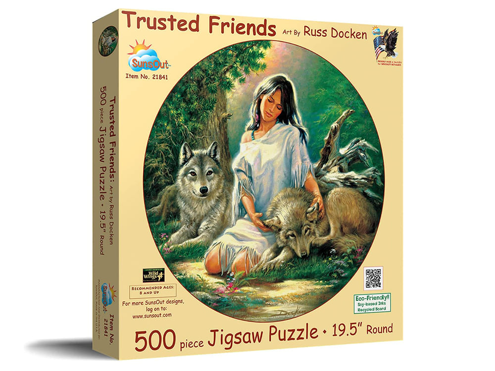 Trusted Friends Round Puzzle