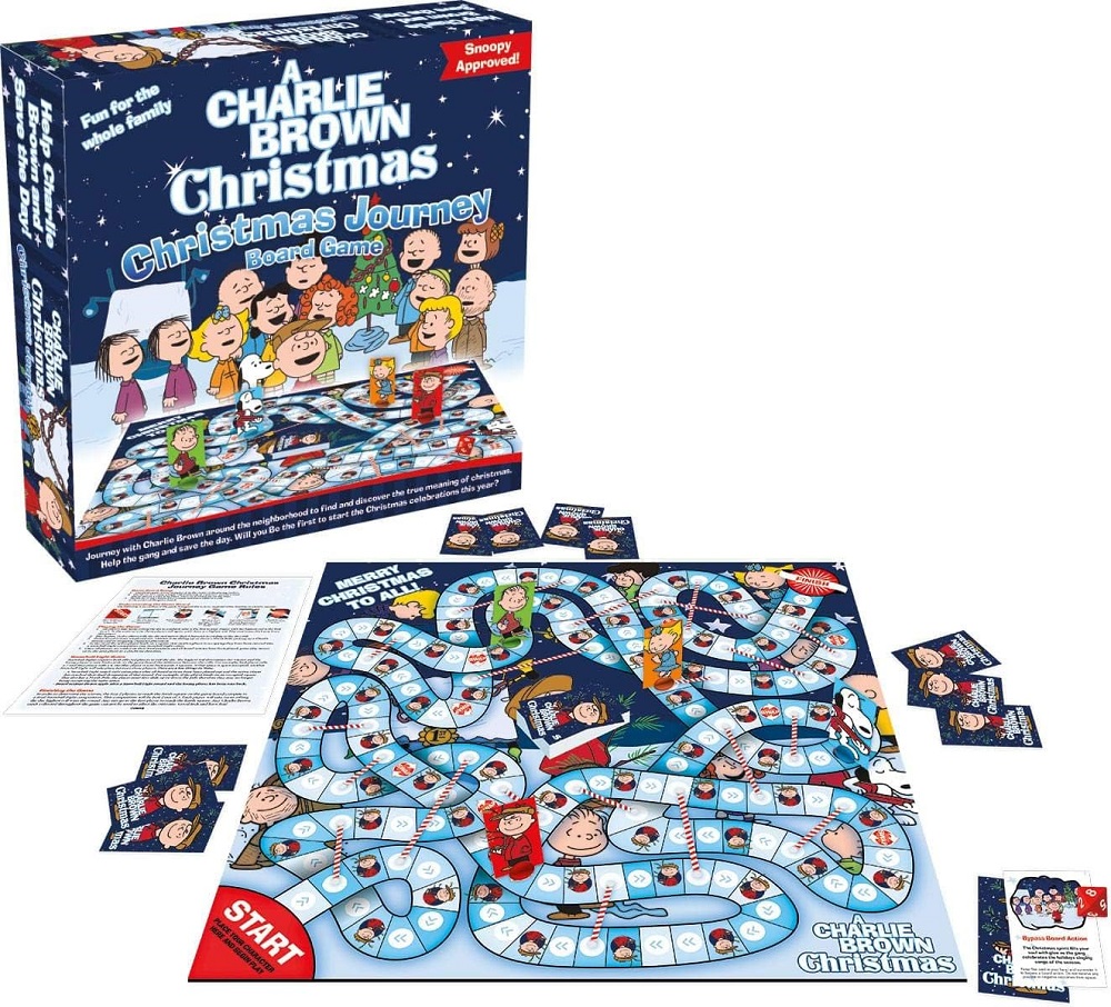 A Charlie Brown Christmas - Chrismas Journey Board Game