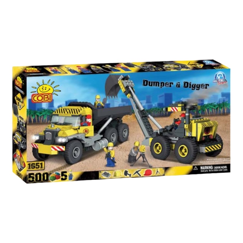 Action Town Dumper & Digger