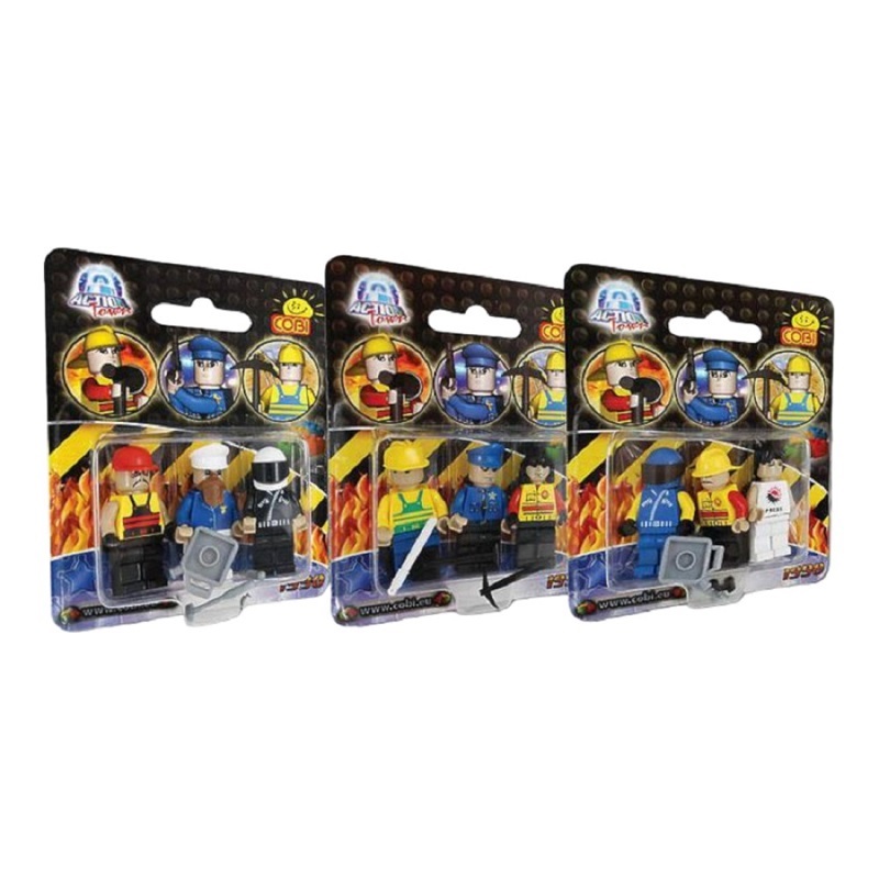 Action Town 9 Mini Figures