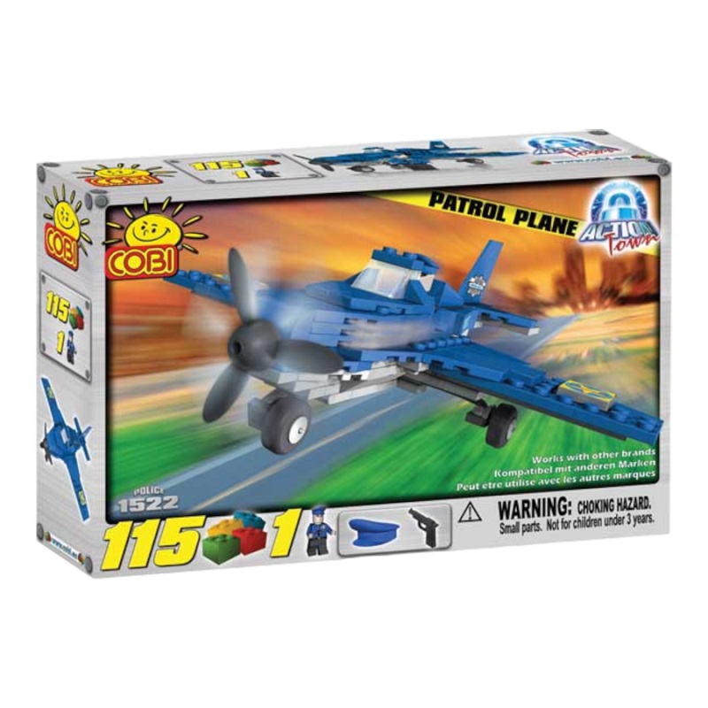 Action Town Police Patrol Plane