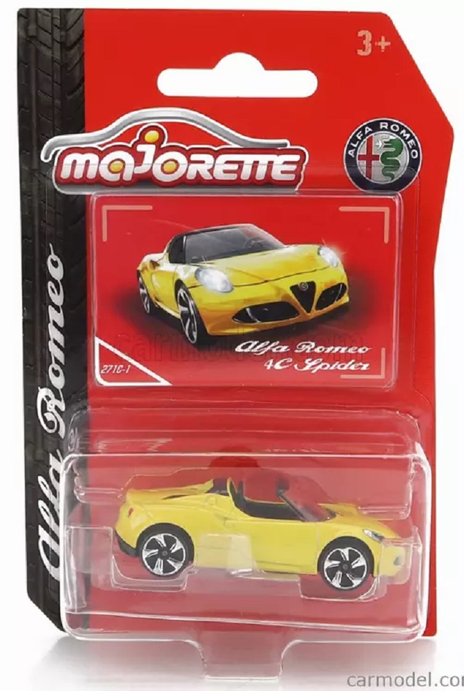 Alfa Romeo - Yellow 4C Spider