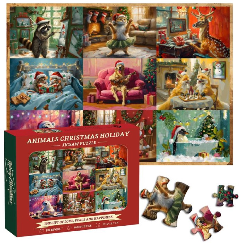 Animals Christmas Holiday