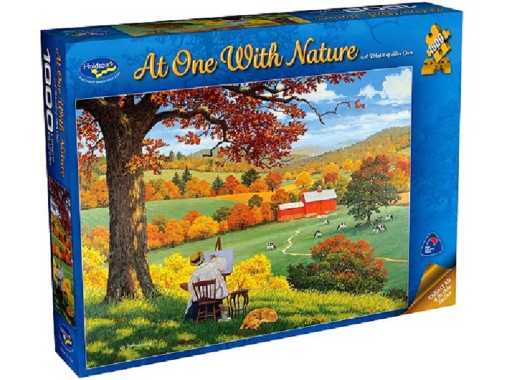 At One With Nature A World Of Her Own