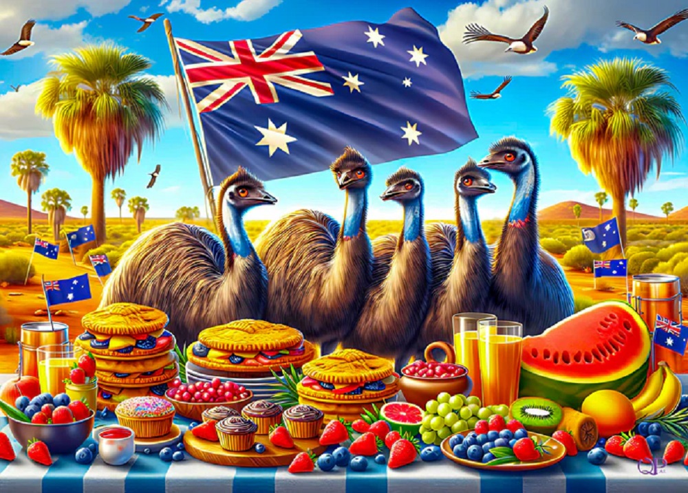 Australia Day - Emus 