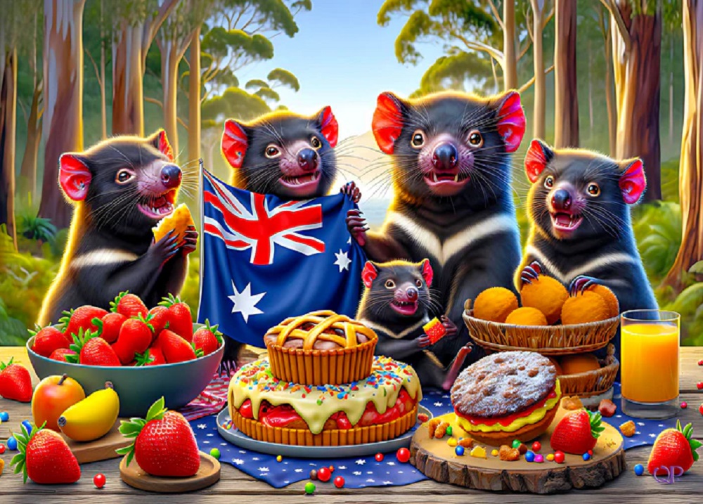 Australia Day - Tassie Devils 