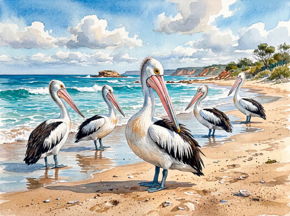 Australian Pelicans (CLONE)