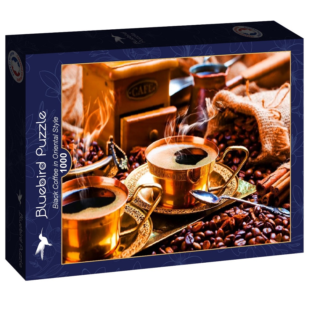 Black Coffee In Oriental Style 