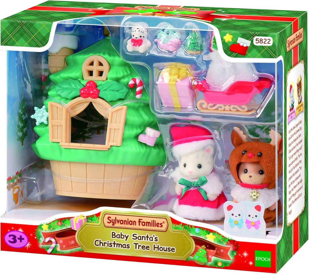 Baby Santa's Christmas Tree House