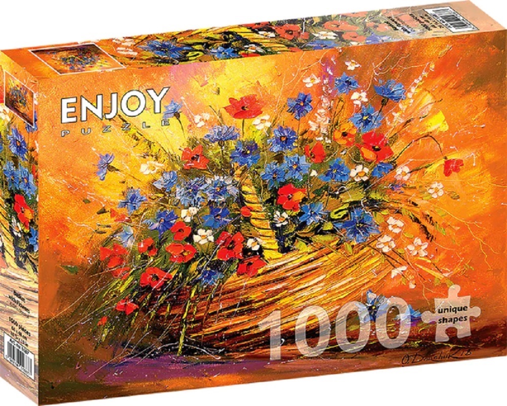 Basket With Flowers