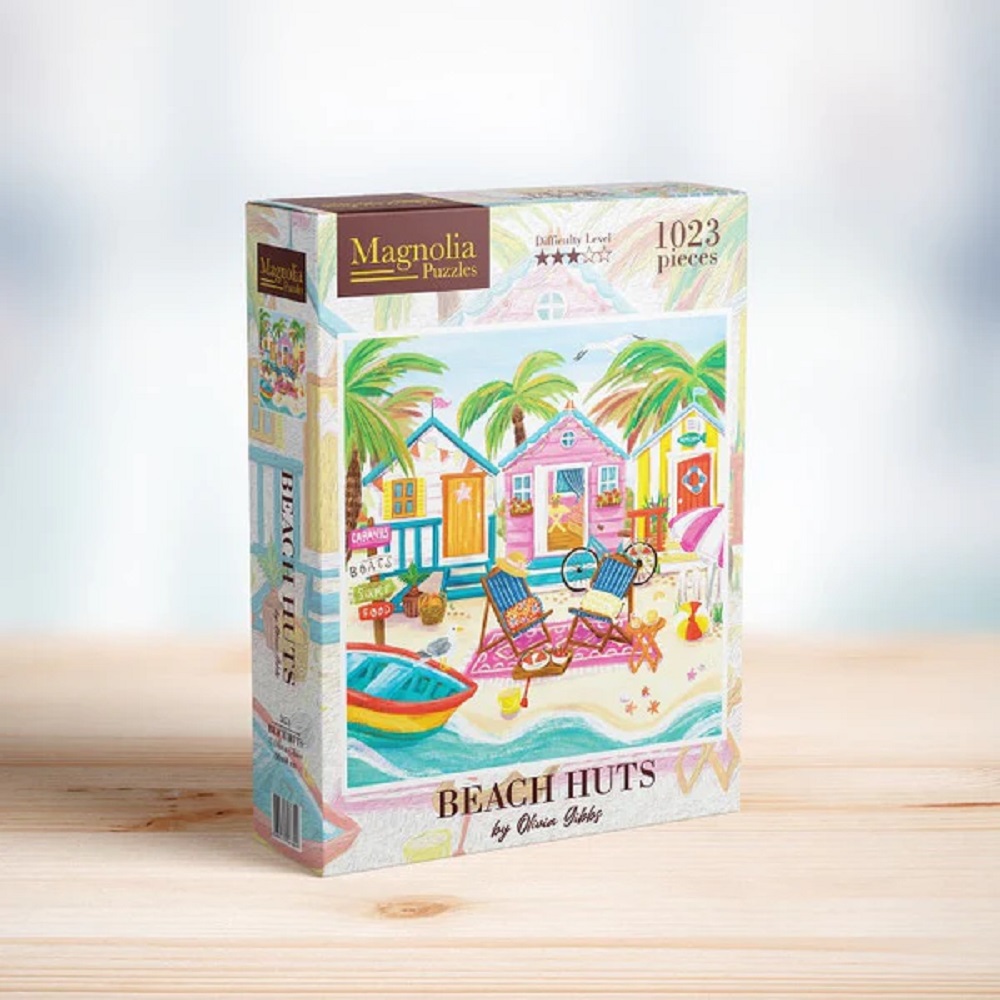 Beach Huts (Square Puzzle)