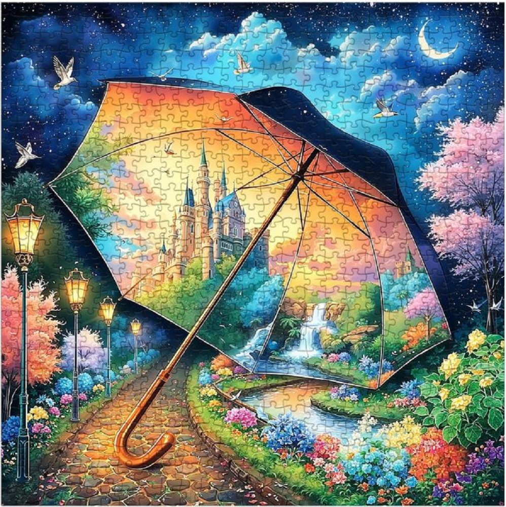 Beautiful Umbrella Landscape