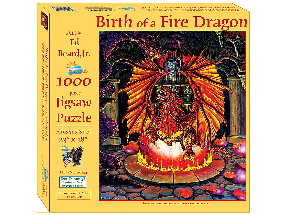 Birth Of A Fire Dragon