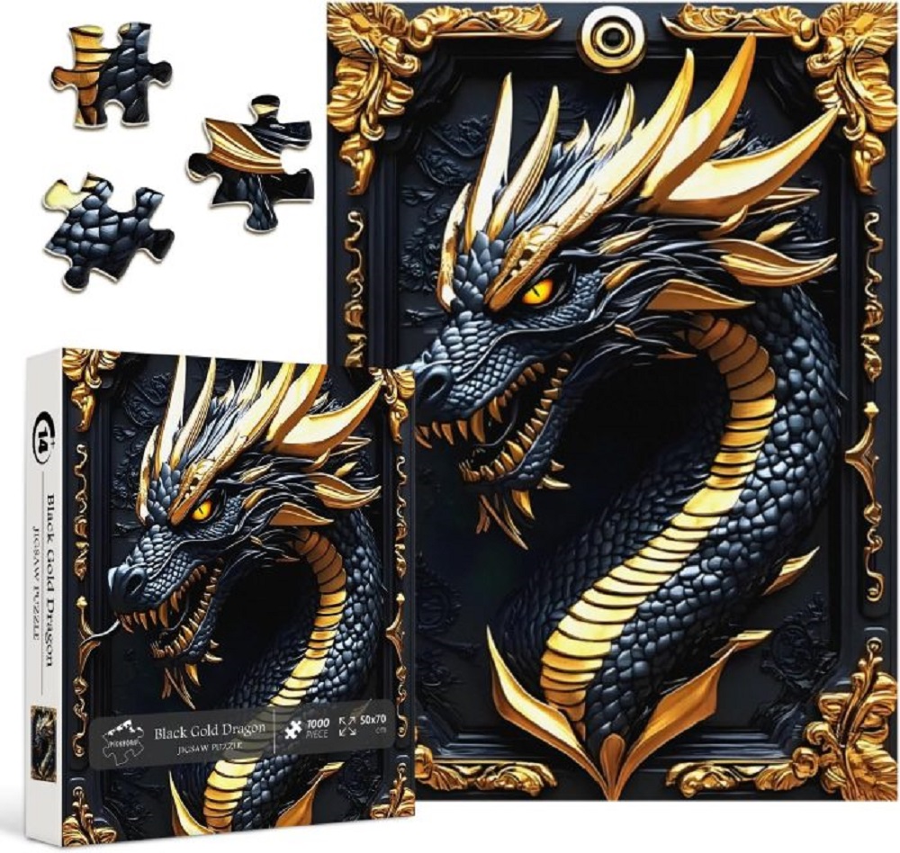 Black Gold Dragon
