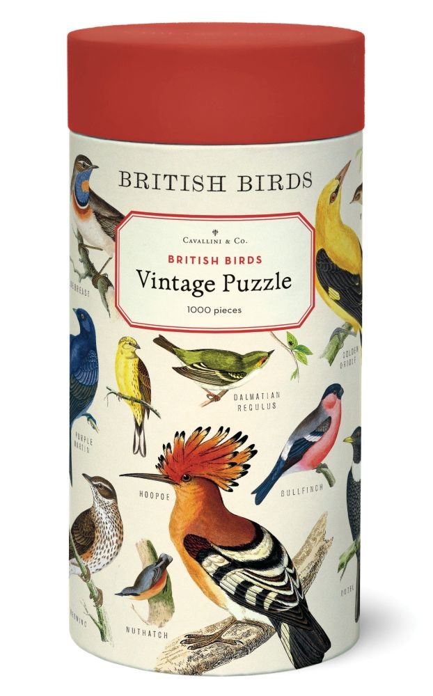 Vintage Puzzle - British Birds