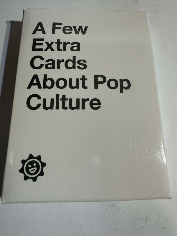 Cards Against Humanity A Few Extra Cards About Pop Culture