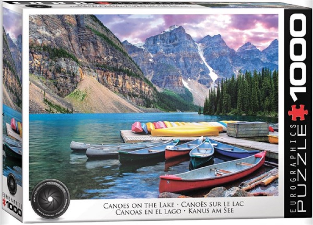 Canoes On The Lake