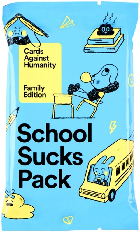 Cards Against Humanity Family Edition School Sucks Pack