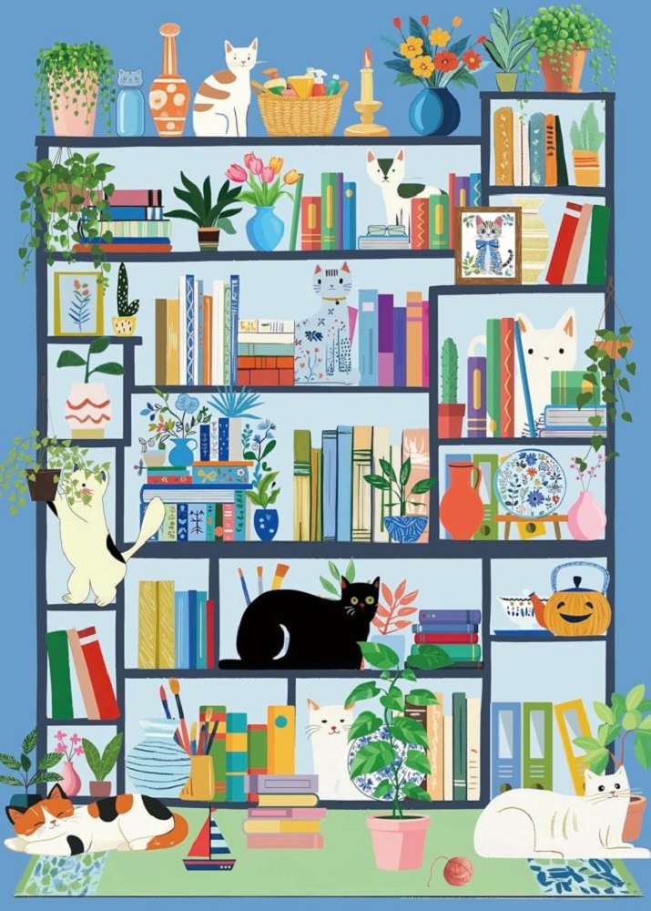 Cat Bookshelf