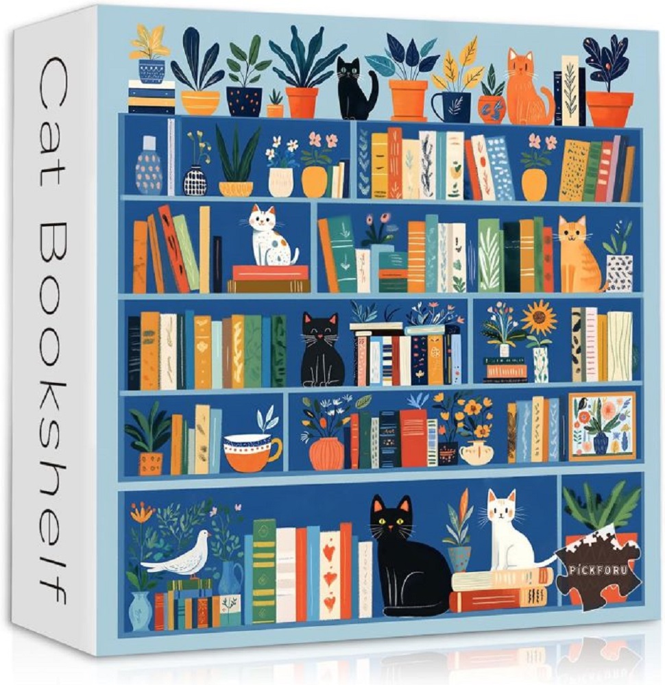 Cat Bookshelf