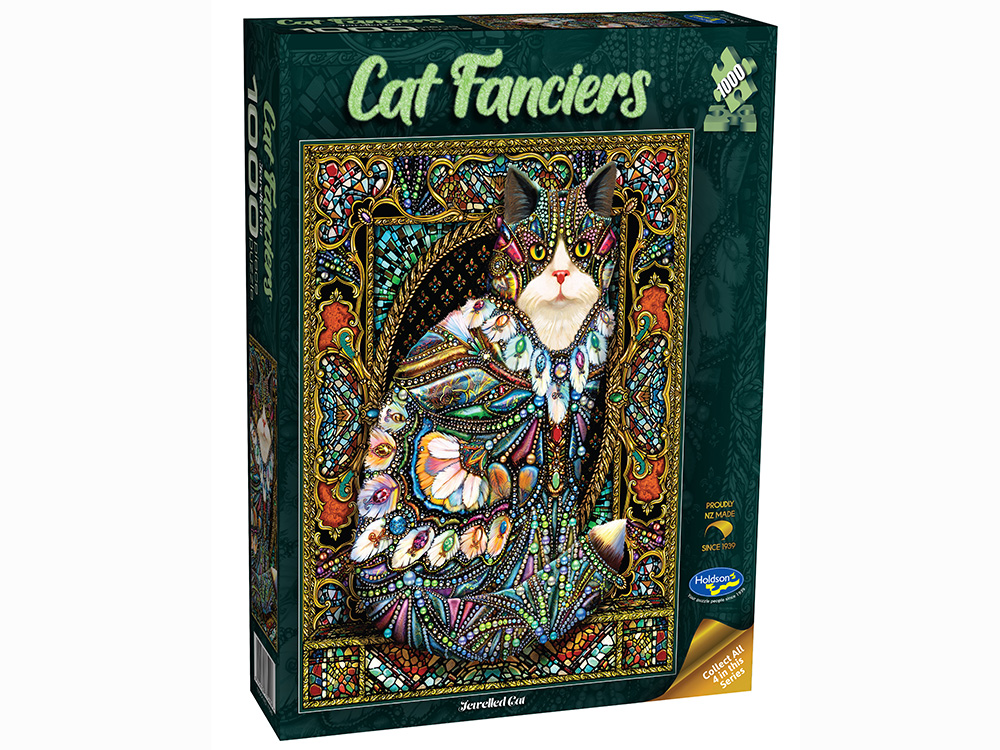 Cat Fanciers Jewelled Cat