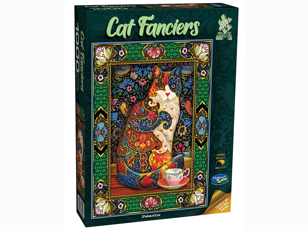 Cat Fanciers Painted Cat