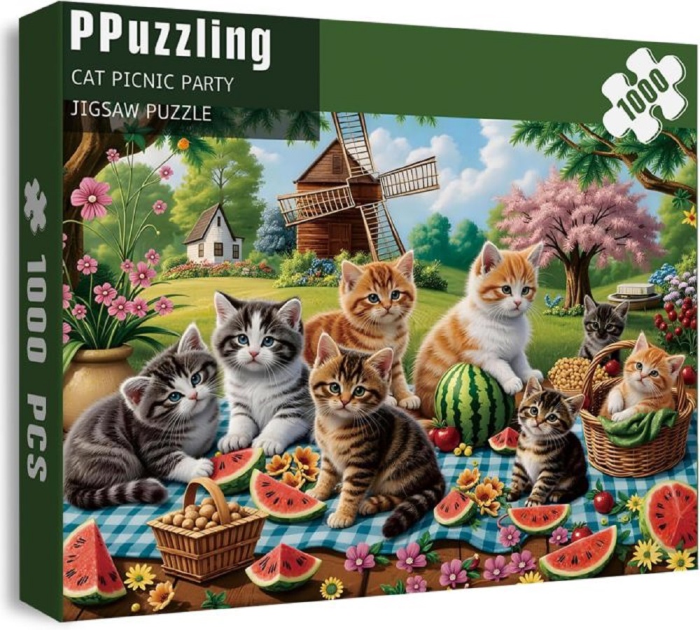 Cat Picnic Party