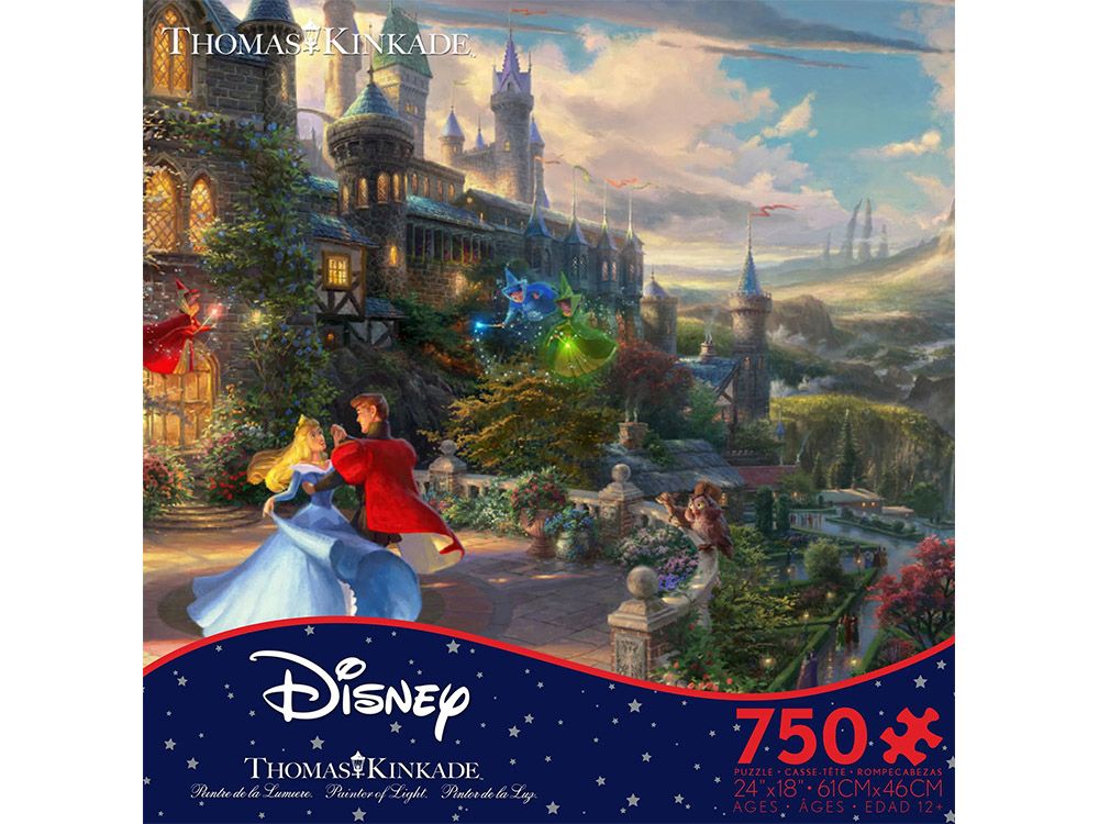 Thomas Kinkade - Enchanting Sleeping Beauty