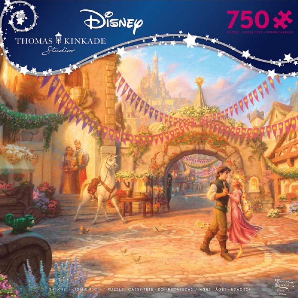 Thomas Kinkade - Rapunzel Dancing