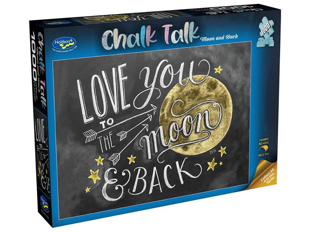 Chalk Talk Moon And Back