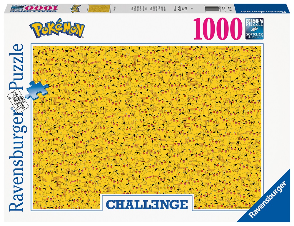 Challenge Puzzle - Pokemon Pikachu  