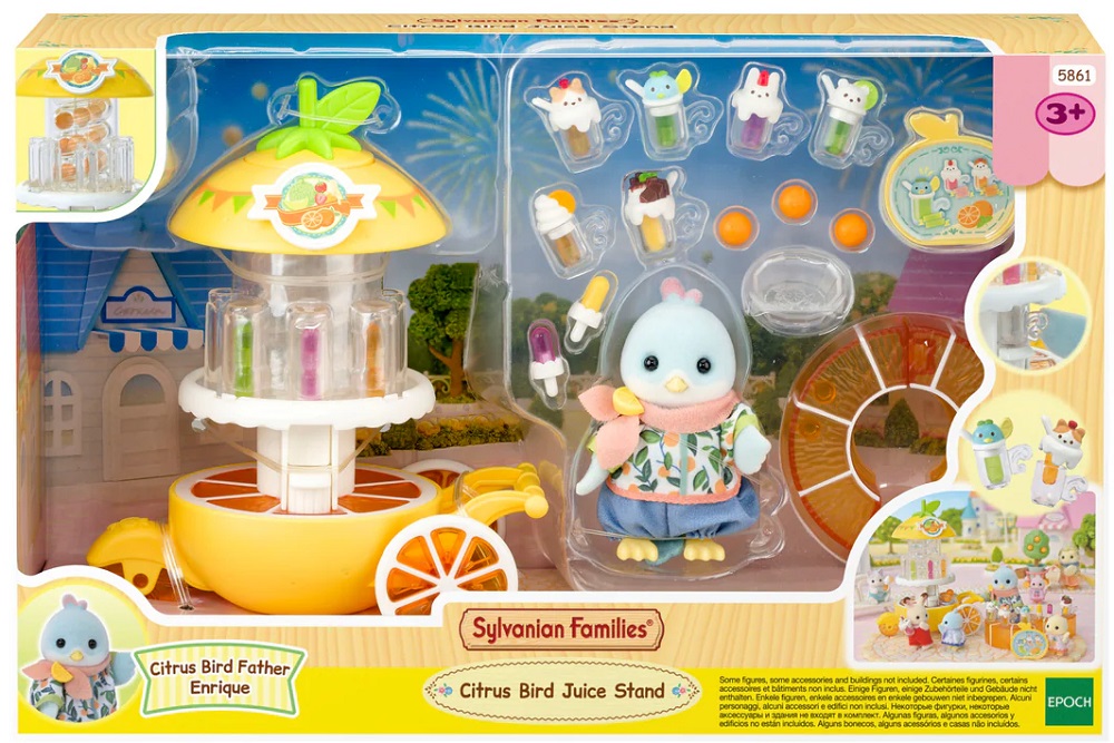 Citrus Bird Juice Stand