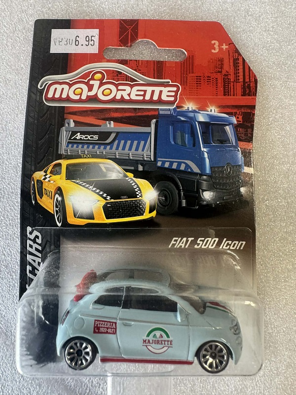 City Cars- Fiat 500 Icon Light Blue