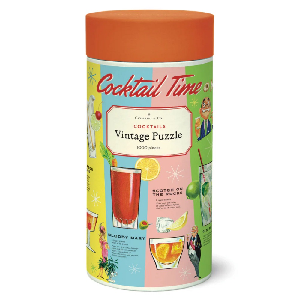 Vintage Puzzle - Cocktails