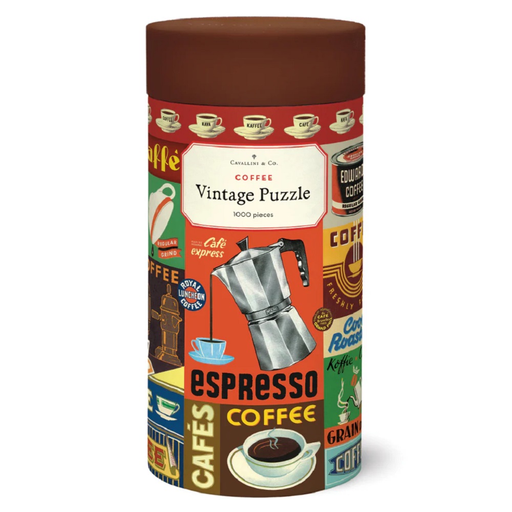Vintage Puzzle - Coffee