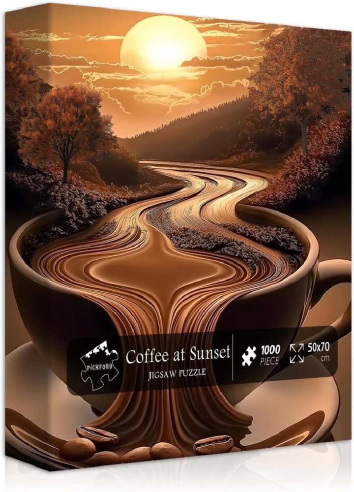 Coffee At Sunset