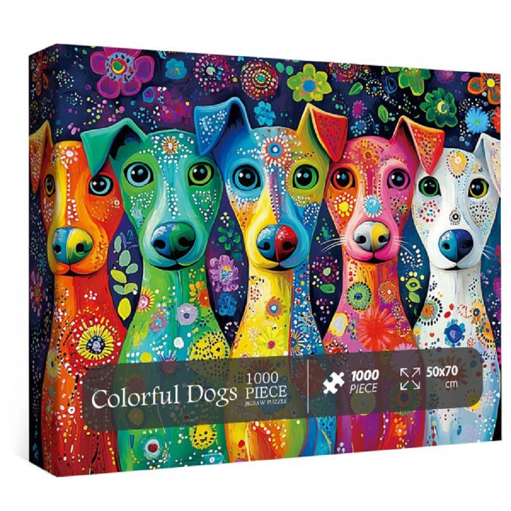 Colourful Dogs