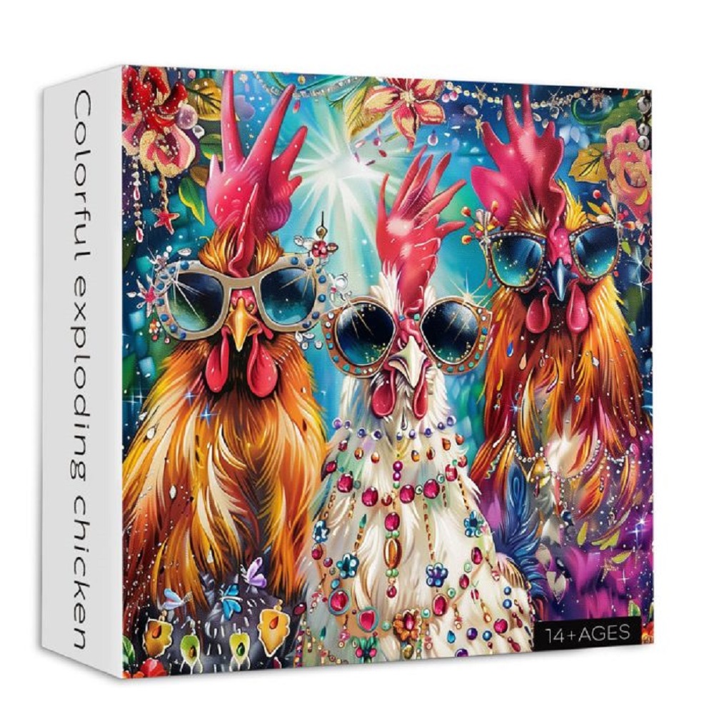 Colourful Exploding Chicken