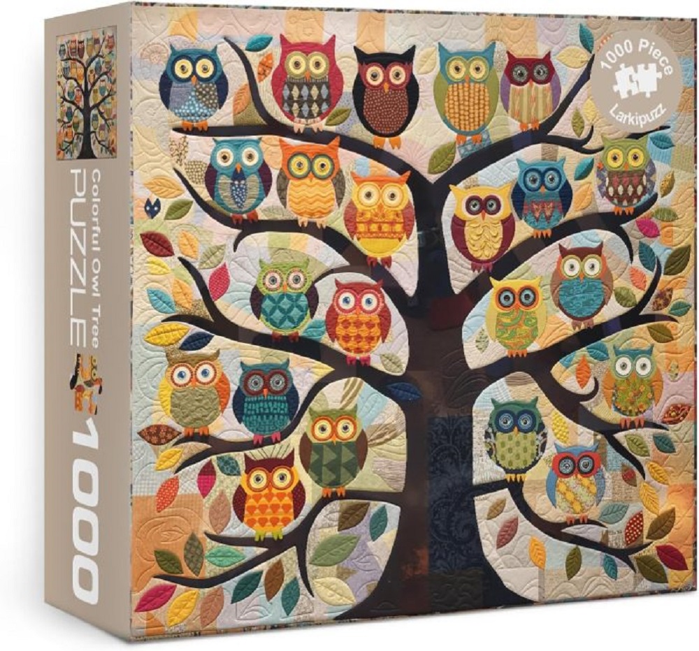 Colourful Owl Tree