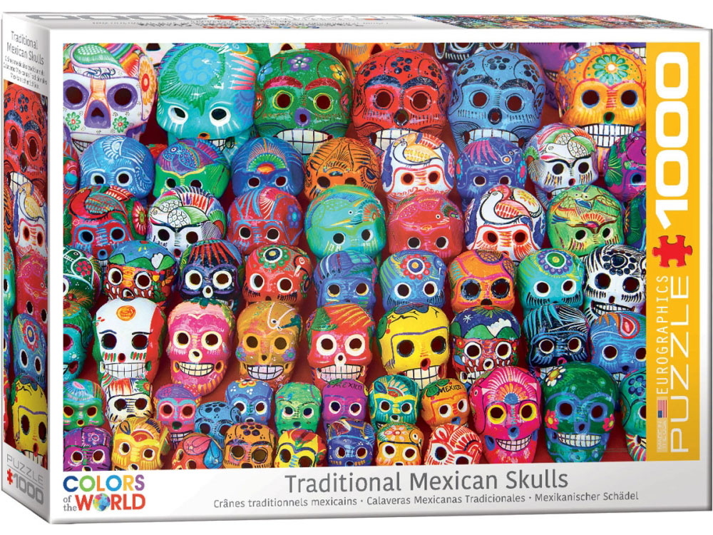Colours Of The World - Traditional Mexican Skulls