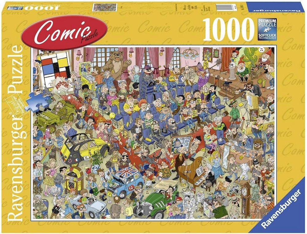 Comic Puzzle - The Auction