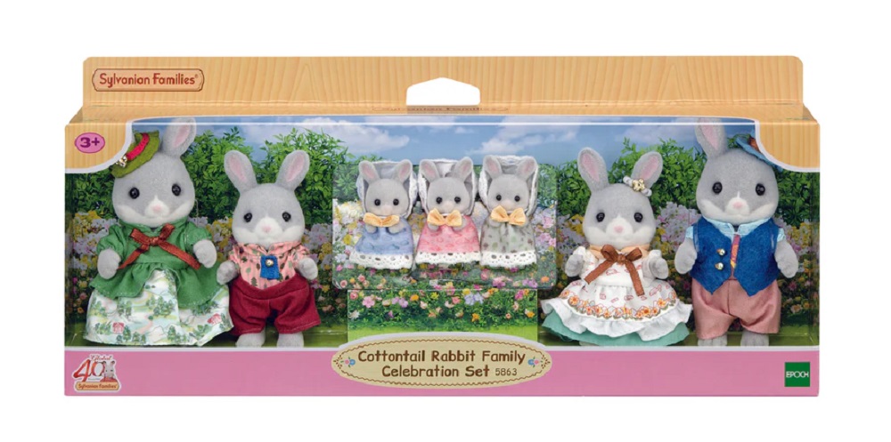 Cottontail Rabbit Family Celebration Set